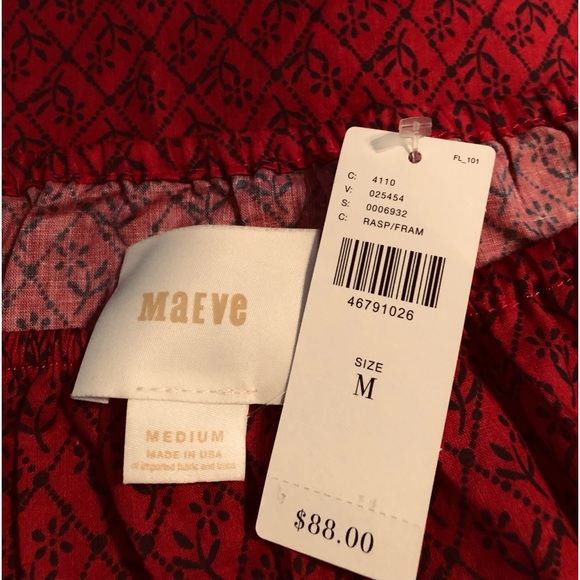 NWT Anthropologie off shoulder top - Picture 5 of 5